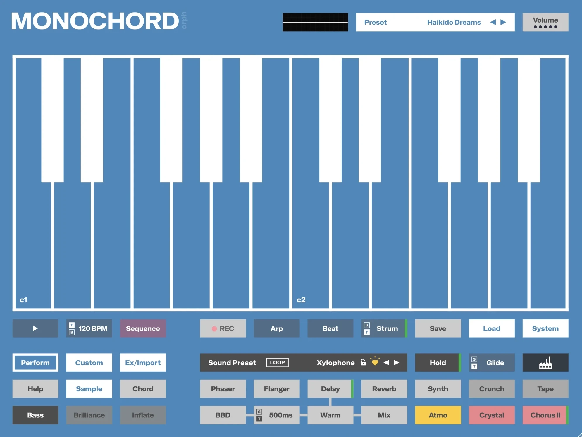 MONOCHORD - Perform